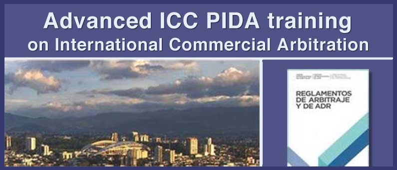 Speaker at the advanced ICC PIDA Training on International Commercial Arbitration